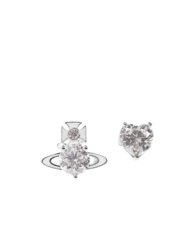 Vivienne Westwood Millie Heart Stud Earrings from SENSER, photo 1 of 1