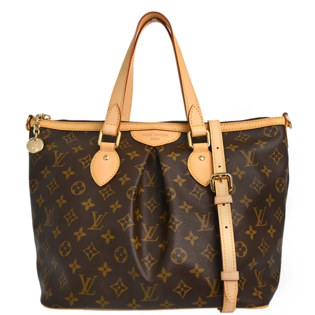 Louis Vuitton 2007 Monogram Palermo PM 2way Shoulder Tote Bag M40145 in Coated canvas from AMORE Vintage Tokyo