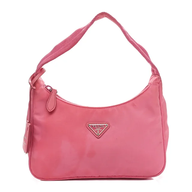 Prada Re-Edition 2000 Mini Tessuto Nylon Bag - Begonia in Nylon from H&T