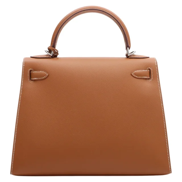 Hermès 2009 Kelly 28 Gold in Gold Epsom leather from VINTAGE QOO TOKYO, photo 4 of 18
