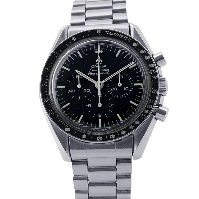 Omega Speedmaster Professional W42mm Stainless Steel Black Dial145.022 in Black from GALLERY RARE