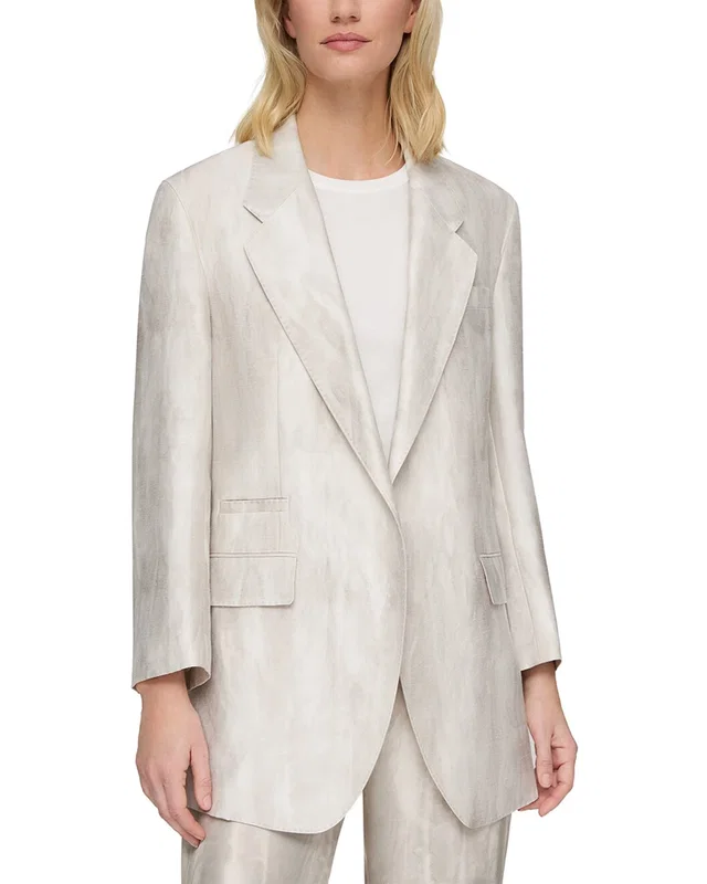 Lafayette 148 New York Neapolitan Silk-Blend Jacket, image 1 of 1 from Gilt