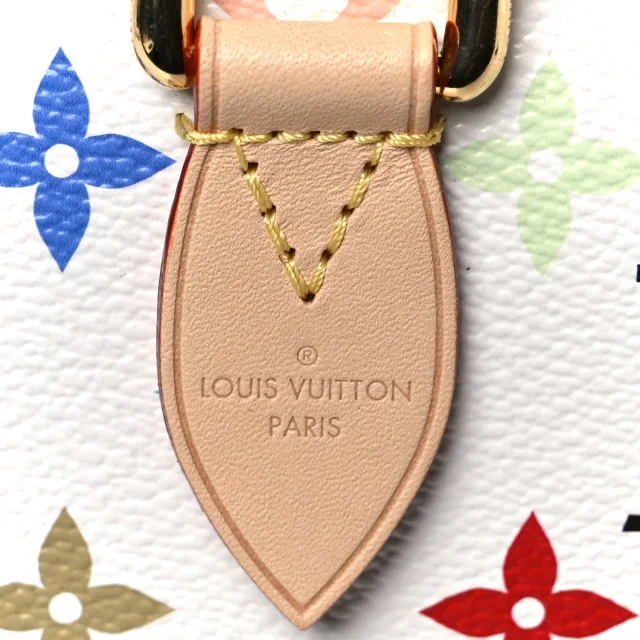 LV X TM Monogram Multicolor Speedy Bandouliere 25 White in White Coated canvas from FASHIONPHILE, photo 7 of 10