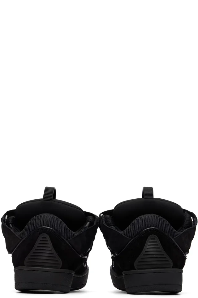 Lanvin Black Curb Sneakers, photo 2 of 5 from SSENSE