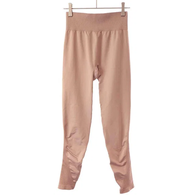 Celine Triomphe Leggings Technical Jersey Pink XS Pants in Pink Nylon from The Reluxe