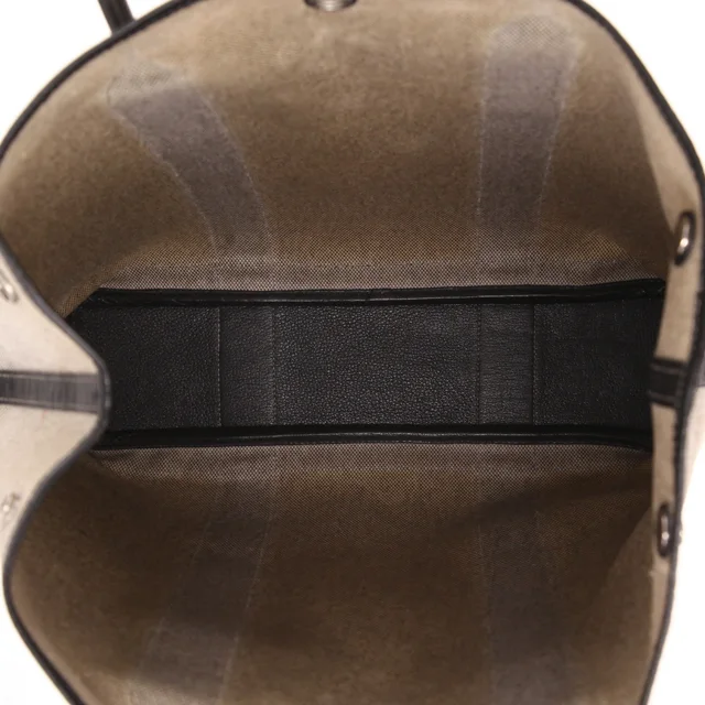 Hermès ‘Garden’ tote bag in Black Canvas from Collector Square, photo 4 of 4