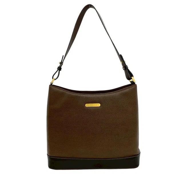 Burberry Leather Shoulder Bag in Leather from LuxUness