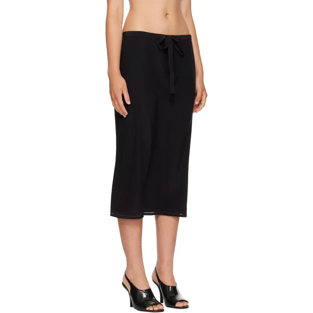 Toteme drawstring-waist midi skirt, photo 2 of 8 from SENSER