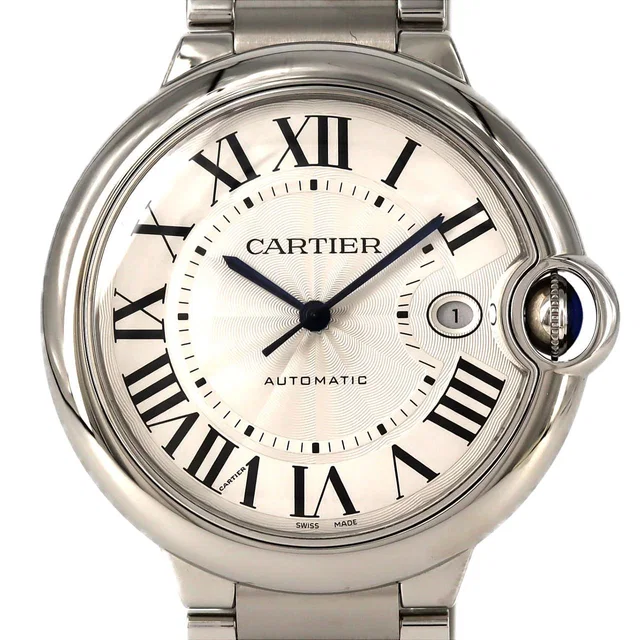 Cartier Ballon Bleu Stainless Steel Automatic in Blue from LuxUness