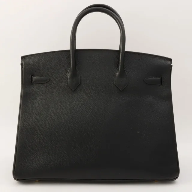 Hermès 1996 Birkin 35 Black in Black from VINTAGE QOO TOKYO, photo 2 of 13