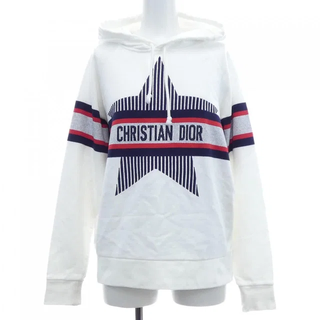 Dior Alps Hoodie White in White from The Reluxe