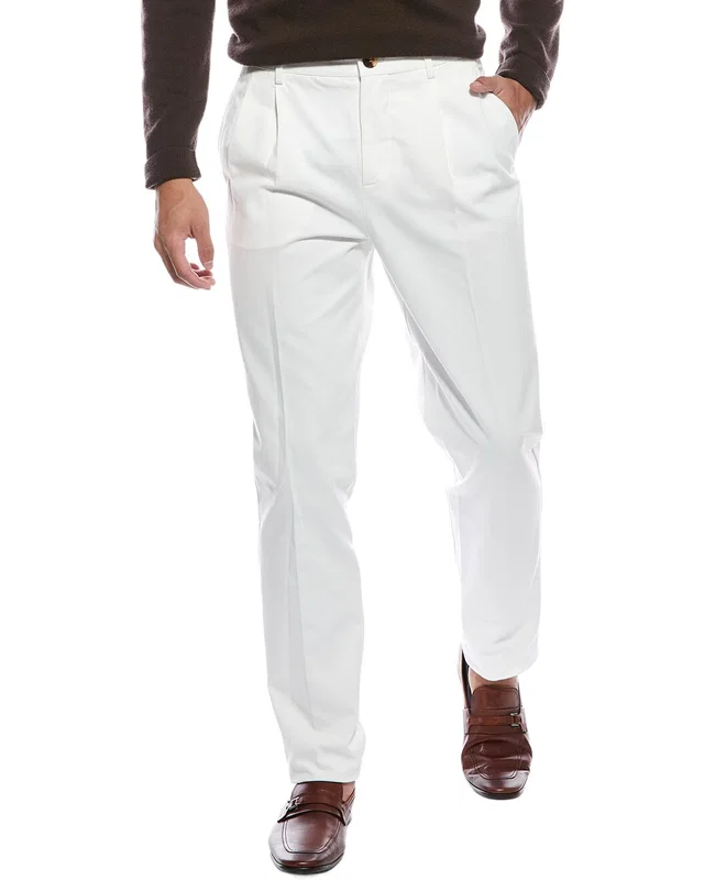 Brunello Cucinelli Pleated Pant, image 1 of 1 from Gilt