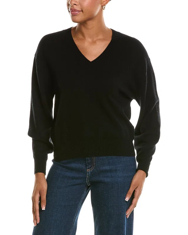 Brodie Cashmere Matilda V-Neck Cashmere Sweater, image 1 of 1 from Gilt