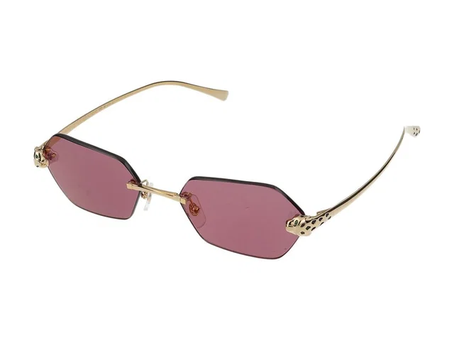 Cartier Ct0636s Sunglasses — Gold Metal in Gold from HEWI