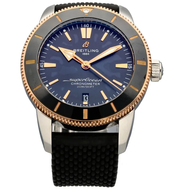 Breitling Superocean Heritage II UB2030 44mm Stainless Steel Watch from H&T