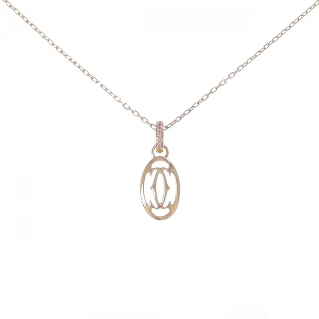 Cartier Logo 750 Pink Gold Necklace Limited in Pink from LuxUness
