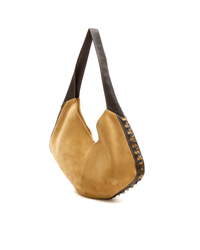 Loewe Anagram Suede Ring Bag in Suede from A Retro Tale, photo 3 of 8