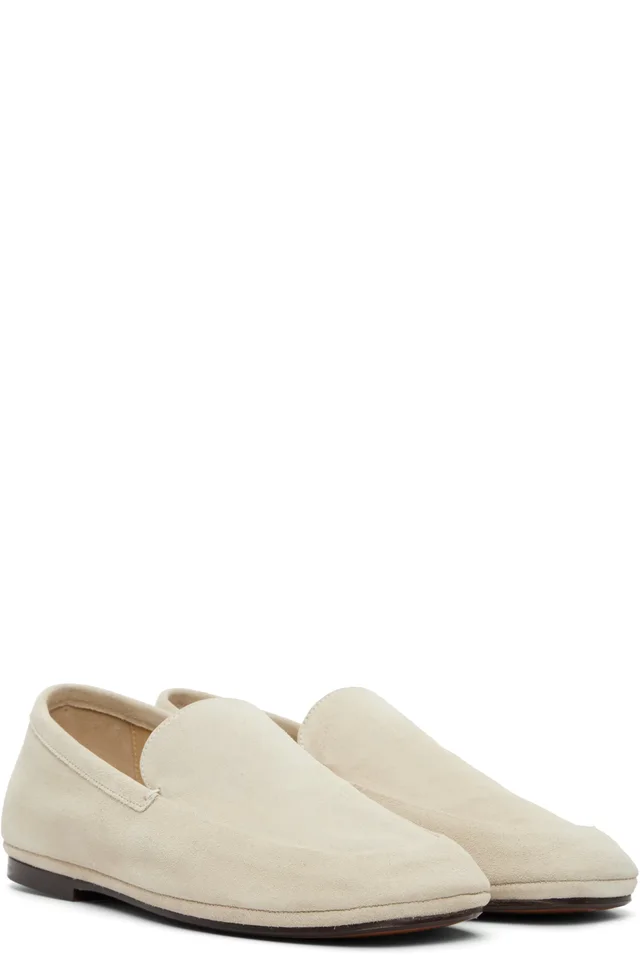 LEMAIRE Beige Outdoor Slipper Loafers, photo 4 of 5 from SSENSE