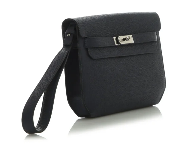 Hermès Bleu Nuit Togo Kelly Dépêches 25 in Navy Togo leather from Ann's Fabulous Finds, photo 5 of 11