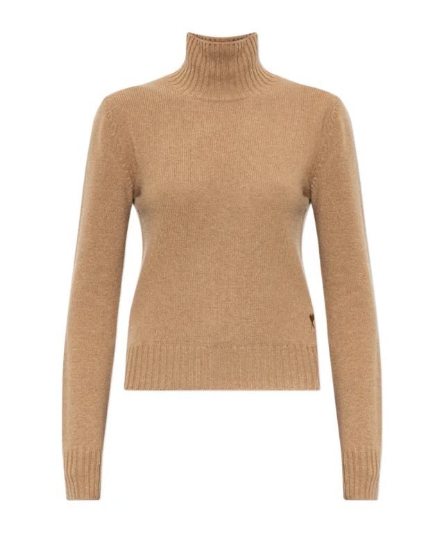 Ami Paris AMI Ami De Coeur Turtleneck Knitted Sweater from SENSER, photo 1 of 1