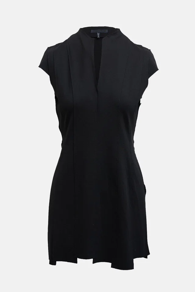 Jil Sander Jersey Knit Panelled Mini Dress from VSP Consignment