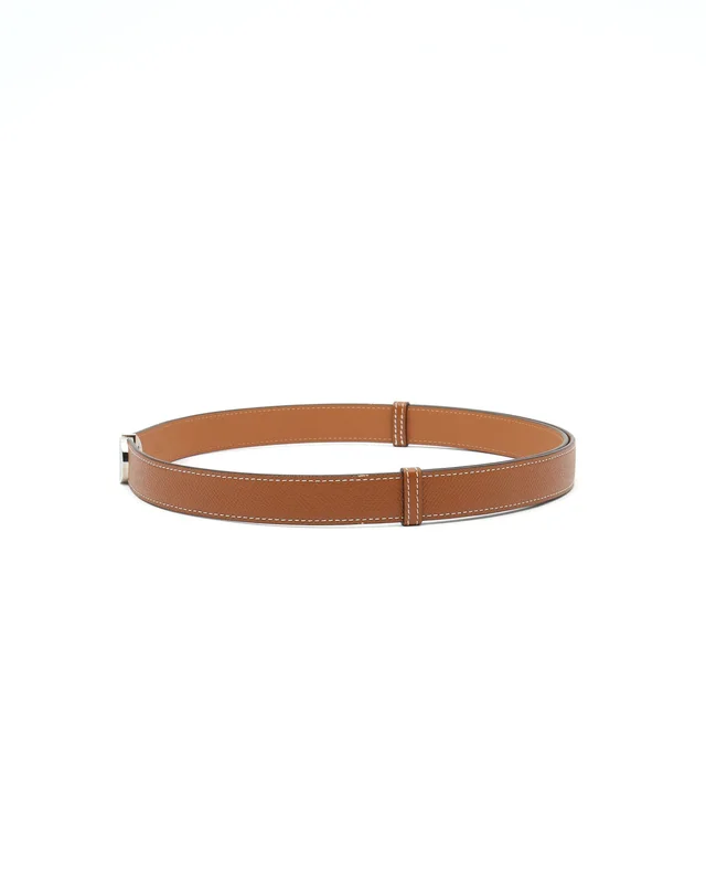 Hermès 18 Epsom Belt, Size 100 in Epsom leather from A Retro Tale, photo 2 of 9