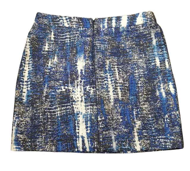 Stella McCartney Multi Applique Mini Skirt Blue Size: 12 in Blue Polyester from Oxfam Online Shop, photo 2 of 2