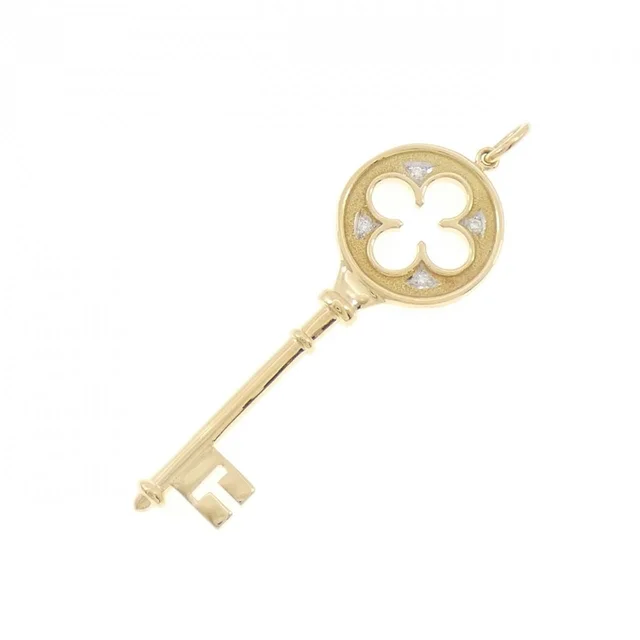 Tiffany & Co. Quarter Foil Key Pendant from The Reluxe