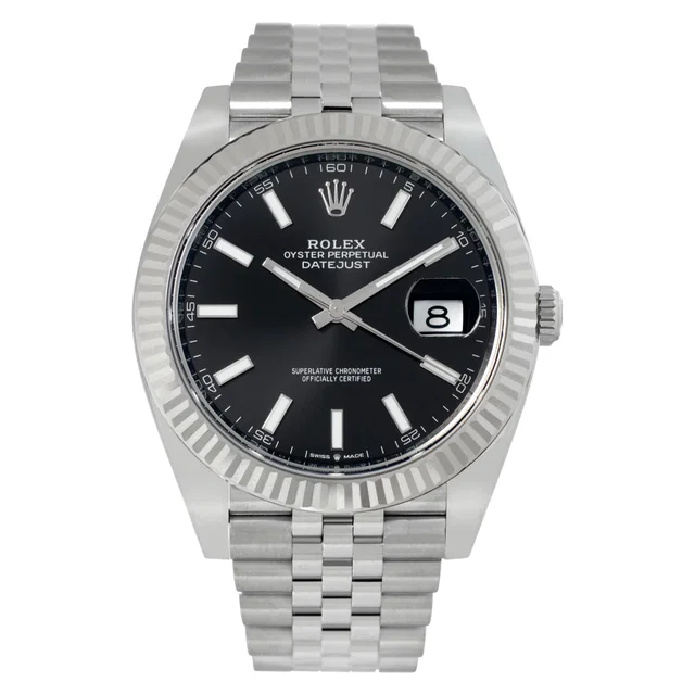Unused Rolex Datejust 41 41mm 126334 in Stainless Steel, White Gold from Gray And Sons
