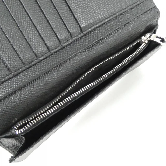 Tod's MTSYB7300UGAB999 Wallet in BLACK / SILVER metal fittings calf from KOMEHYO, photo 7 of 8