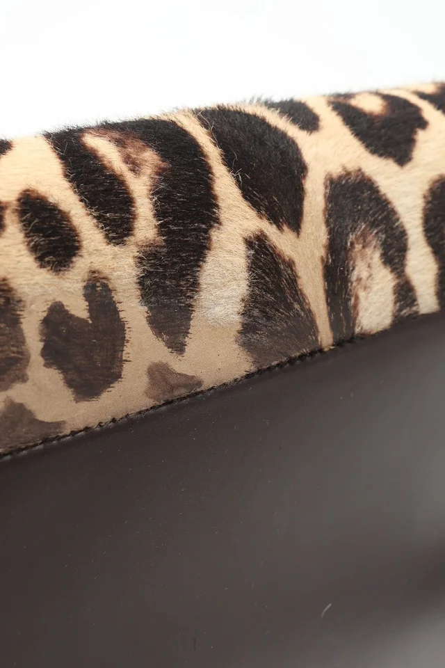 Celine Medium Leopard Pony Hair Box Bag from A Retro Tale, photo 6 of 11