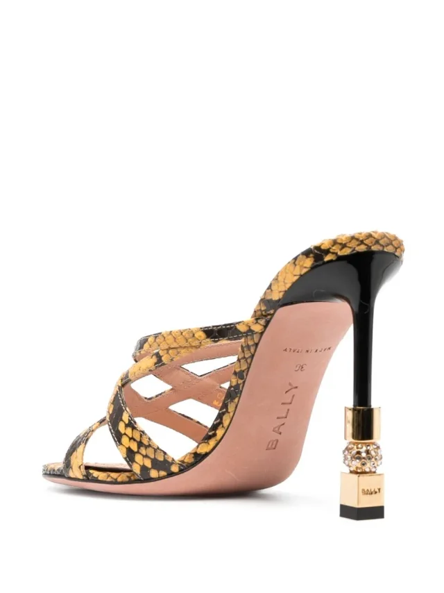 Bally Carolyn Leather Mules, photo 3 of 4 from Balardi