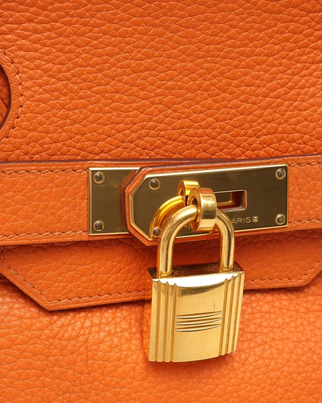 Hermès Birkin 42 Taurillon Clemence JPG Shoulder Bag in Clemence leather from A Retro Tale, photo 6 of 13