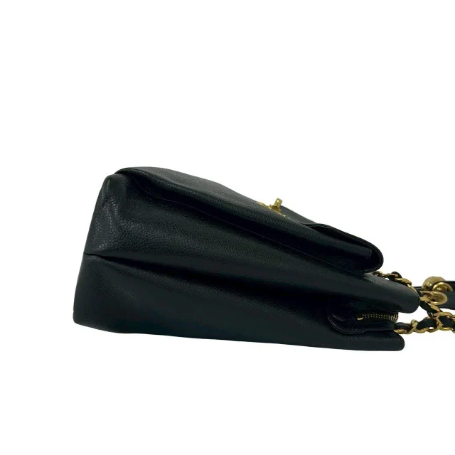 Chanel Caviar Mini Tote Bag in Black Caviar leather from LuxUness, photo 6 of 10