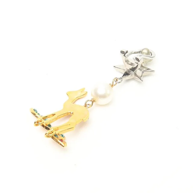Miu Miu Rhinestone Clip-on Earrings from A Retro Tale, photo 4 of 4