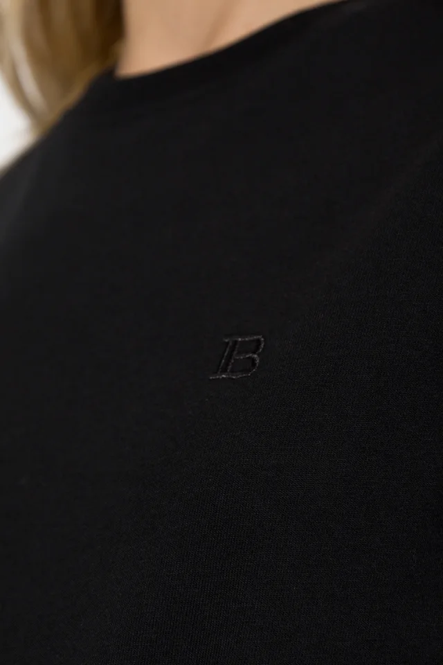 Balmain Logo Embroidered Jersey T-Shirt, photo 4 of 4 from SENSER
