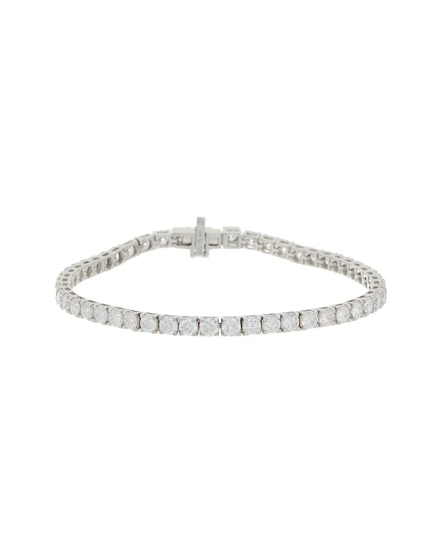 Diana M Lab Grown Diamonds 14K 7.00 ct. tw. Lab-Grown Diamond Tennis Bracelet, image 1 of 1 from Gilt