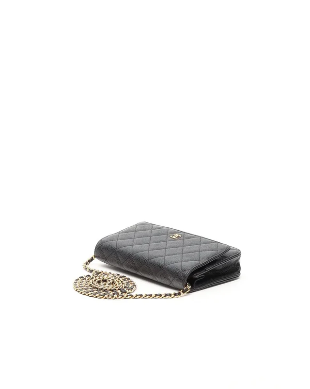 Chanel Caviar Wallet On Chain Bag in Caviar leather from A Retro Tale, photo 5 of 12