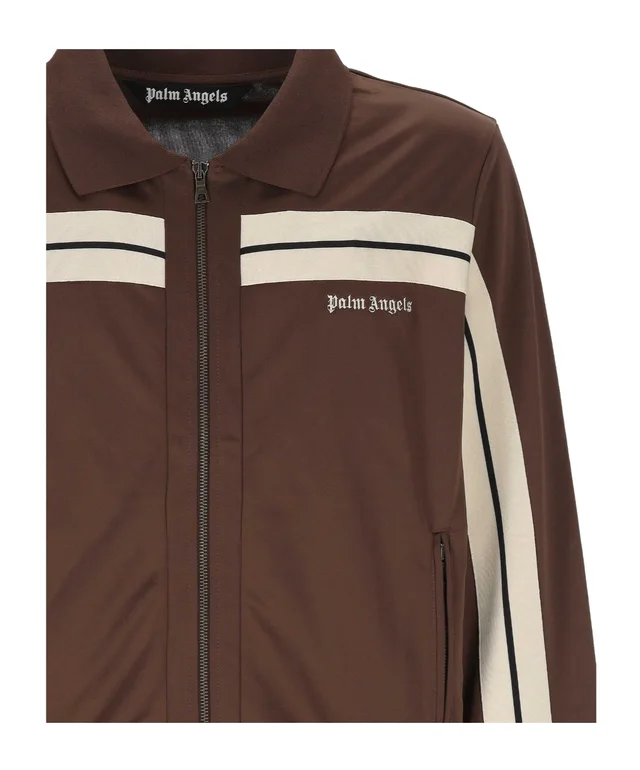 Palm Angels Logo Embroidered Zipped Jacket, photo 3 of 3 from SENSER