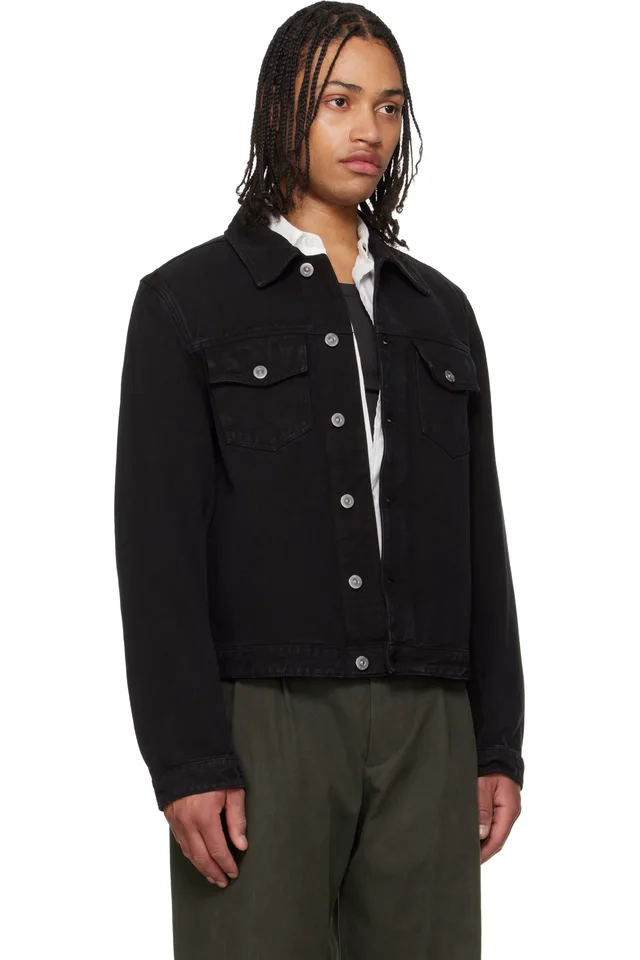 OUR LEGACY Black Origin Denim Jacket, photo 2 of 4 from SSENSE