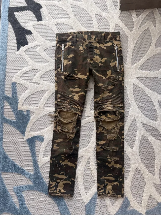 Balmain Tan And Black Label Cotton Blend Garment in black|brown|neutral from Poshmark