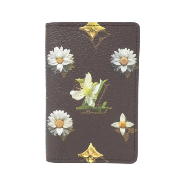 Louis Vuitton Monogram Flower Pocket Organizer Card Case in Coated canvas from The Reluxe