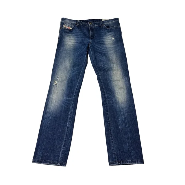 Diesel Skinzee Super Slim Skinny Jeans Medium Wash Blue W32 L27 Stretch Denim in blue Denim from Poshmark