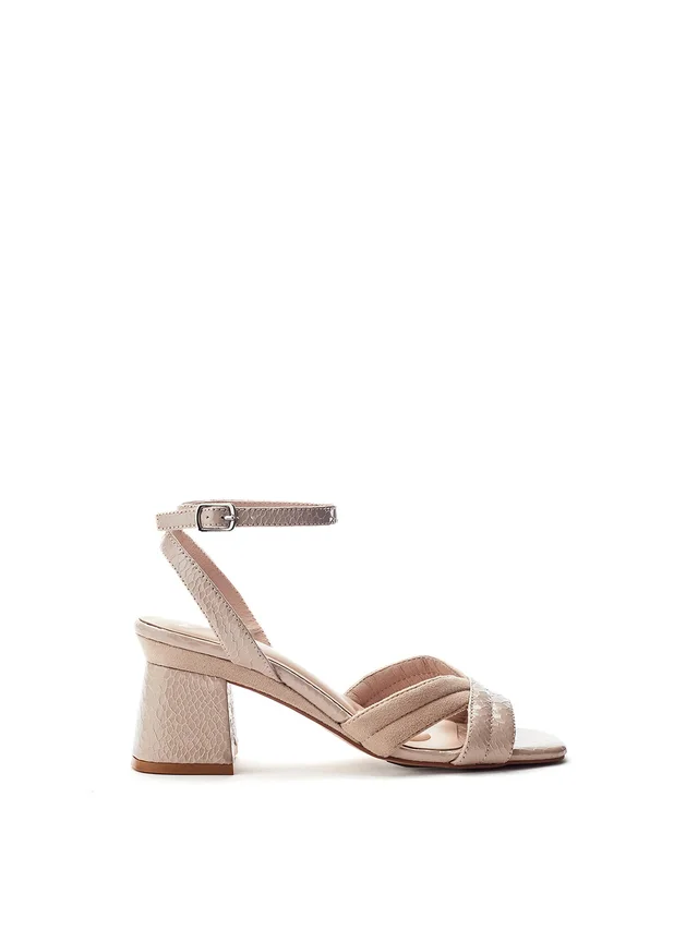 Moda In Pelle Madelia Block Heel Sandals Neutral from Fenwick, photo 1 of 1