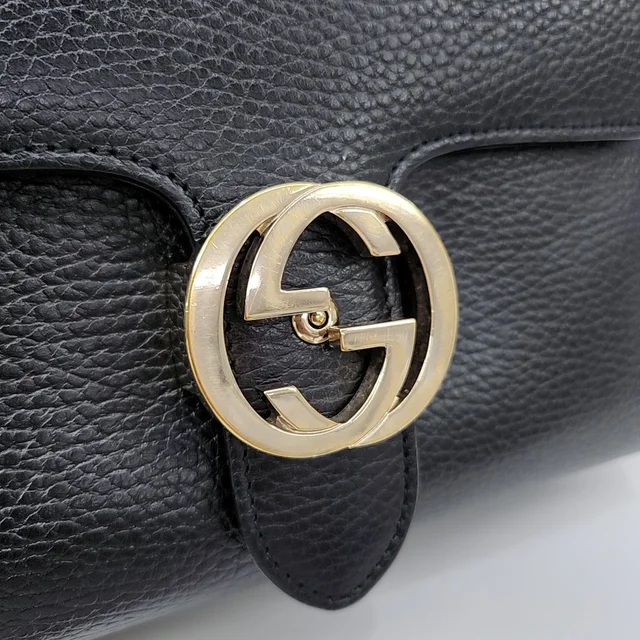 Gucci Interlocking top-handle tote bag with shoulder strap (510302) from GUGUS, photo 3 of 6