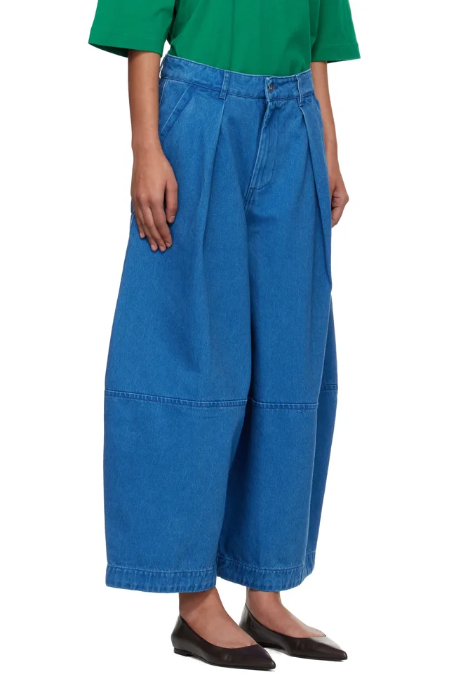 YMC Blue Deadbeat Jeans, photo 2 of 4 from SSENSE