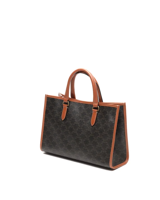 Celine Triomphe Cabas Horizontal Tote Bag in Canvas from A Retro Tale, photo 3 of 7