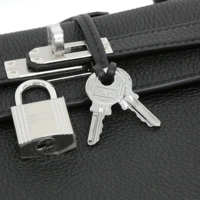 Hermès Kelly25 Togo in Black Calfskin from LuxUness, photo 5 of 7