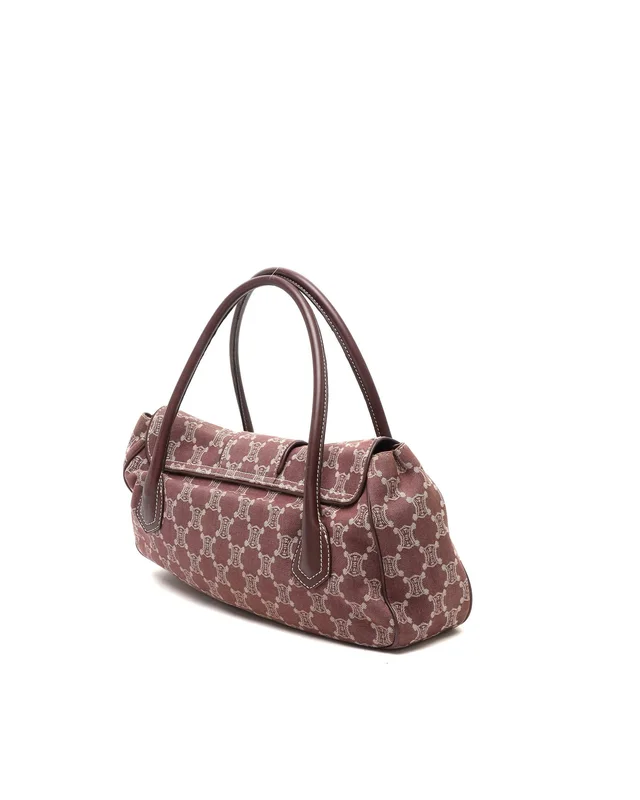 Celine Denim Macadam Shoulder Bag in Denim from A Retro Tale, photo 3 of 9