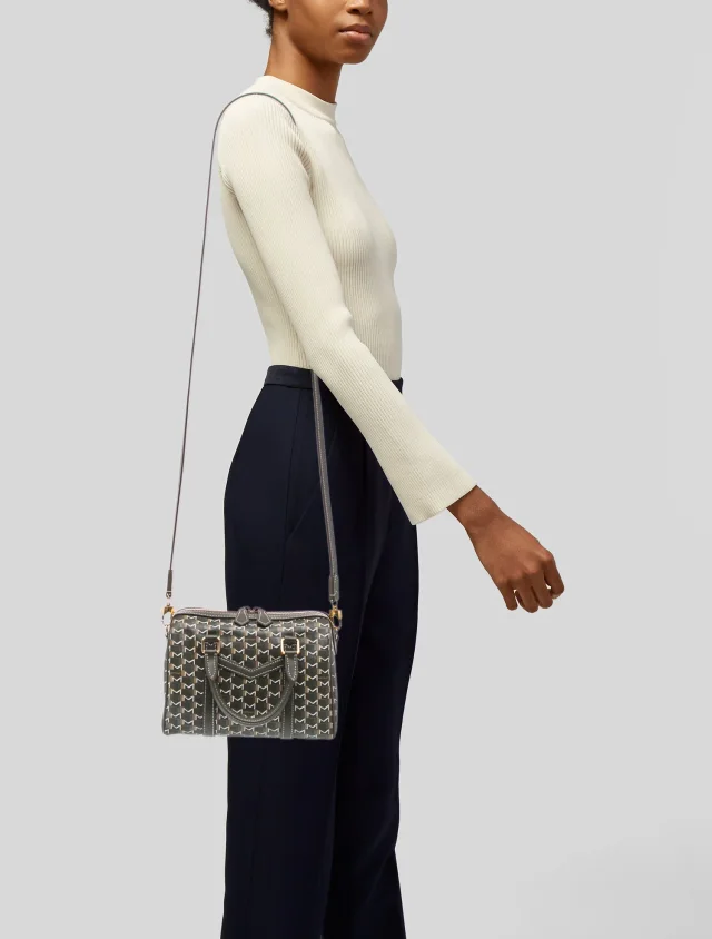 Moynat Top Handle Bag in green Canvas from The RealReal, photo 2 of 6